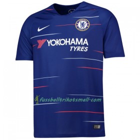 Günstige Fußballtrikots Chelsea 2018-2019 Kurzarm Heimtrikotsatz kaufen